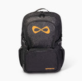 Nfinity Sparkle-ryggsekk svart - lilla logo