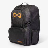 Nfinity Sparkle-ryggsekk svart - lilla logo