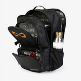 Nfinity Sparkle-ryggsekk svart - lilla logo